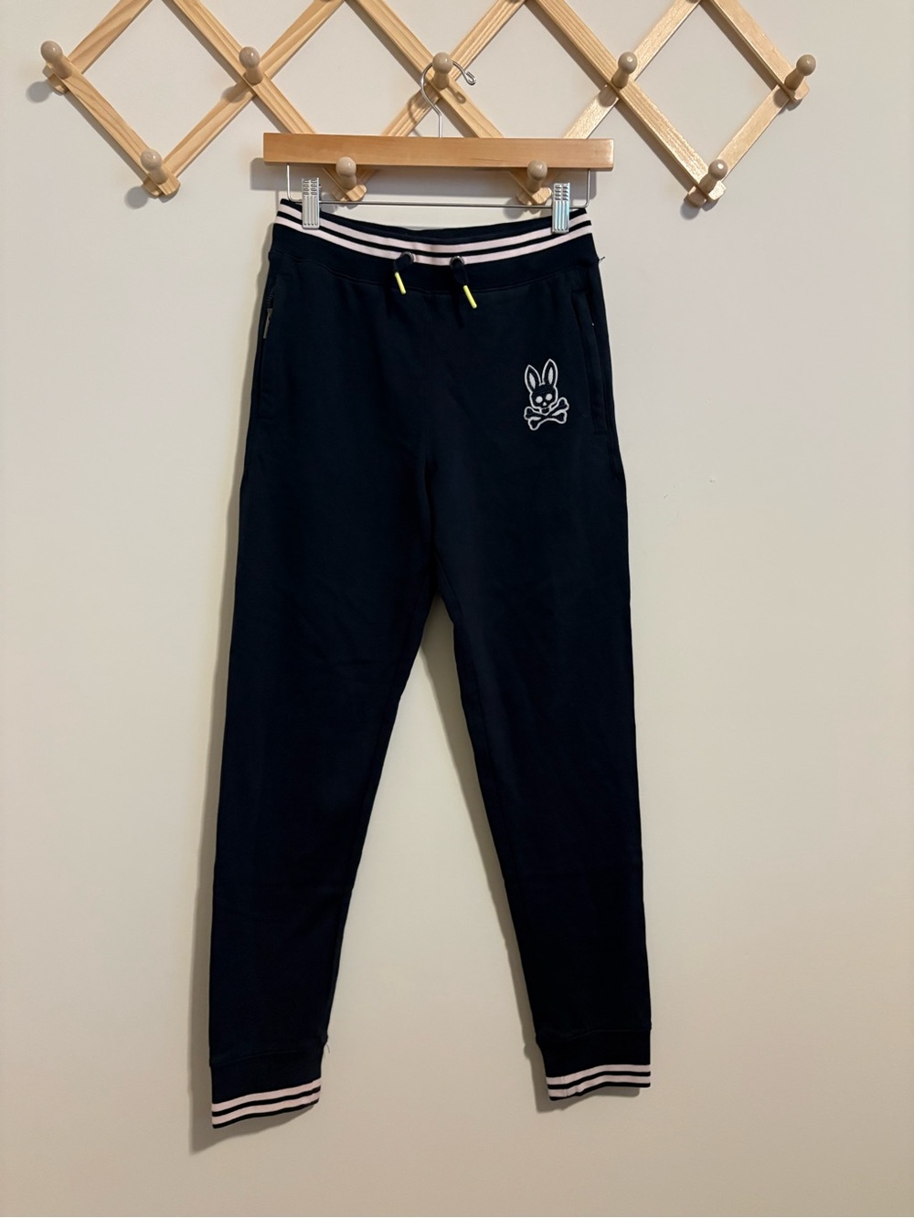 Psycho Bunny Navy Blue Kids Joggers Medium